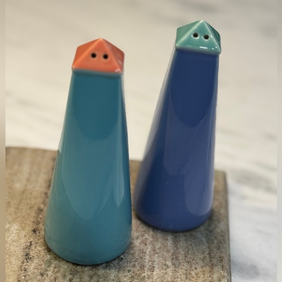 Other - Vintage Lindt Stymeist Colorways Salt Pepper Shakers 80’s